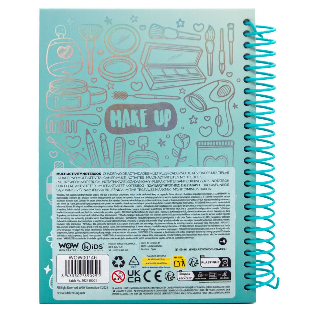 Cuaderno A5 Diseñadora de moda Annie Wow Generation - imagen 3
