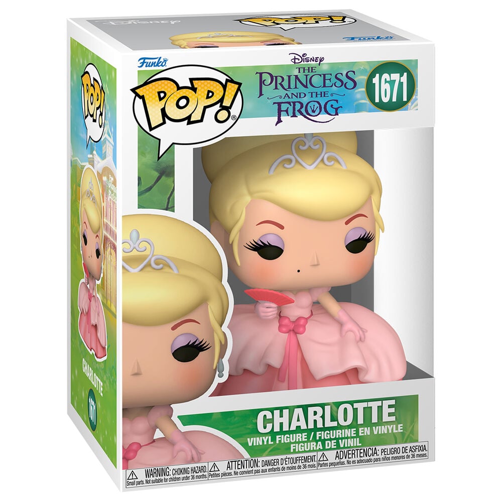 Figura POP Disney Tiana y el Sapo Charlotte - imagen 2