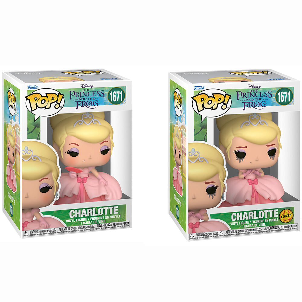 Figura POP Disney Tiana y el Sapo Charlotte 5 + 1 Chase - imagen 5