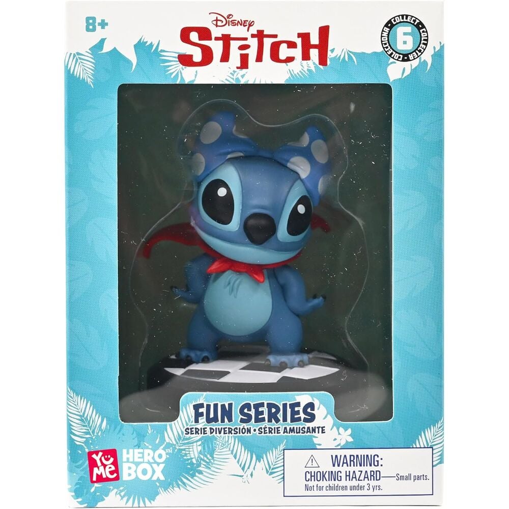 Figura Stitch Super Heroe Hero Box Stitch Disney 8cm - imagen 2
