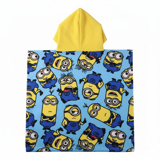 Poncho toalla Minions microfibra - imagen 2
