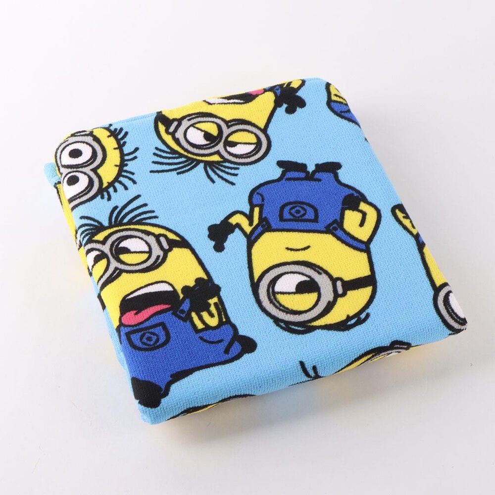 Poncho toalla Minions microfibra - imagen 3