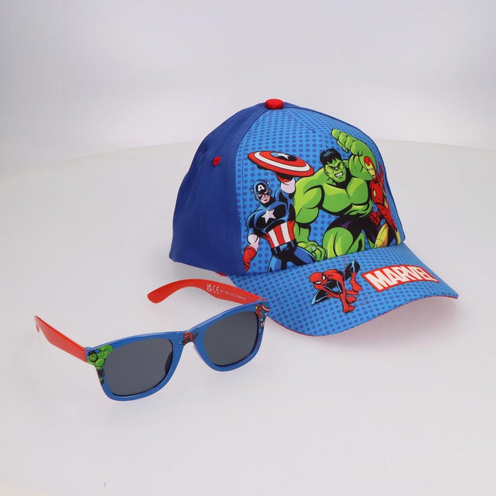 Set gorra + gafas sol Los Vengadores Avengers Marvel - imagen 4