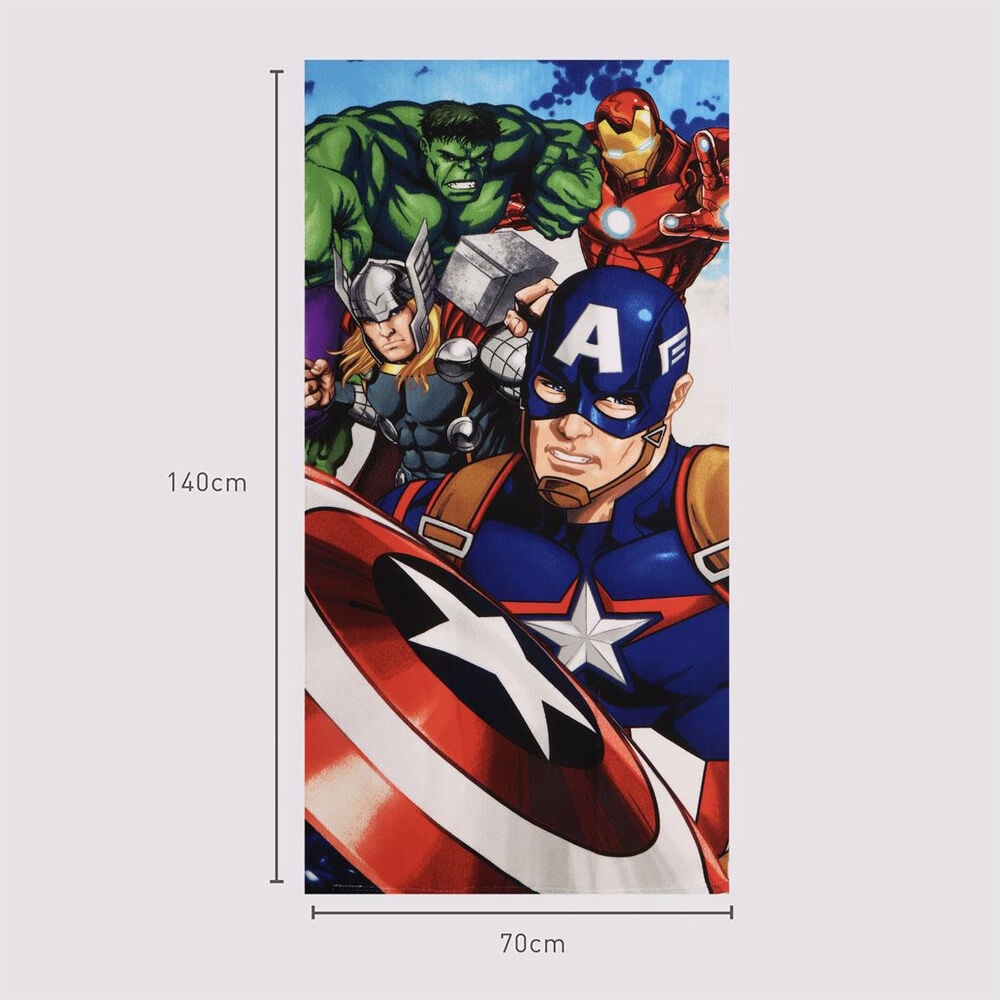 Toalla Vengadores Avengers Marvel microfibra - imagen 3