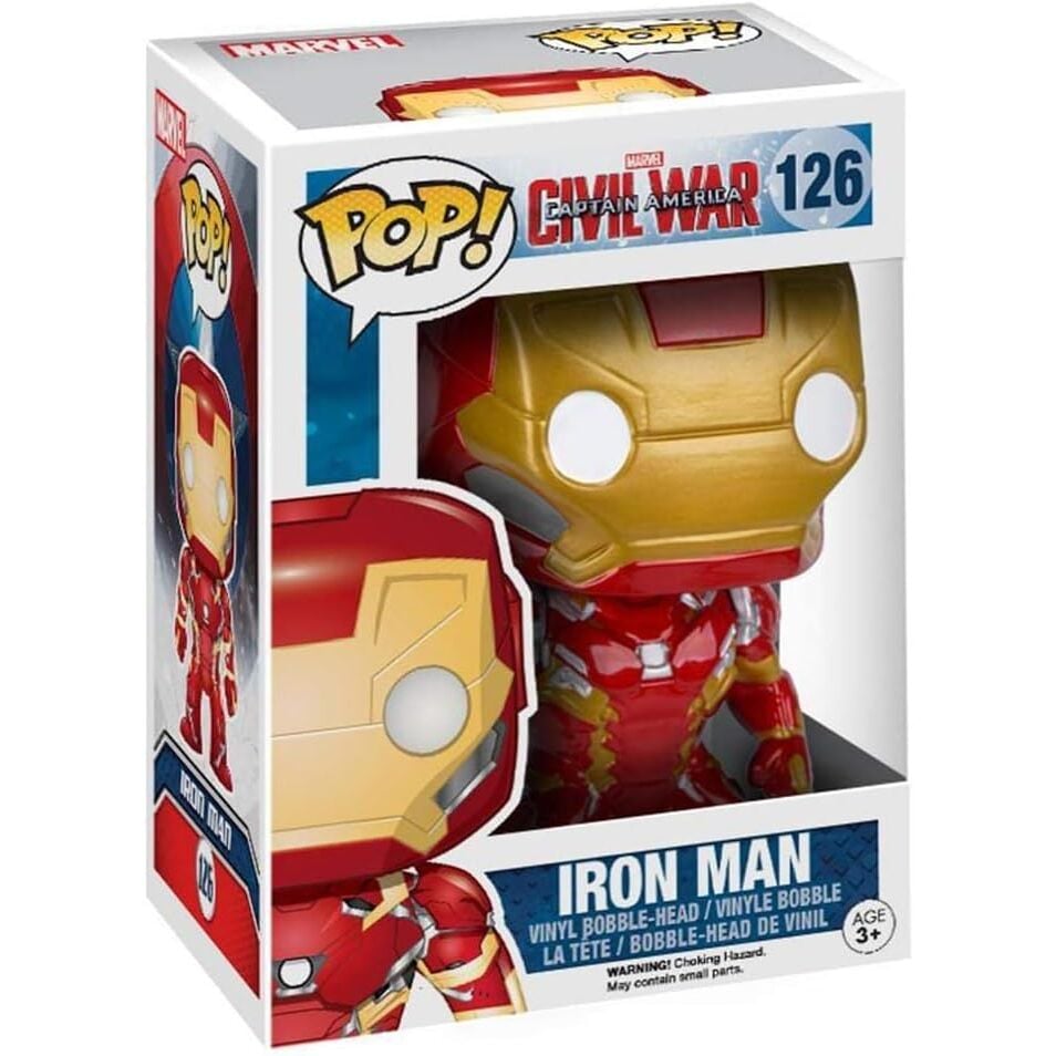 Figura POP Marvel Civil War Iron Man - imagen 3