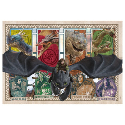 Puzzle Como Entrenar a tu Dragon 300pzs - imagen 2