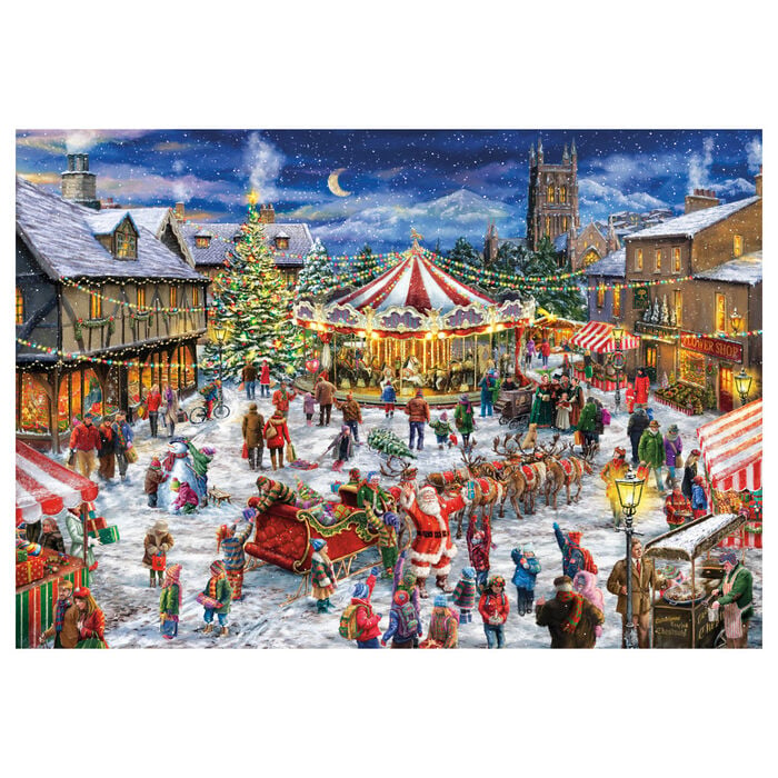Puzzle La Feria de Navidad 1500pzs