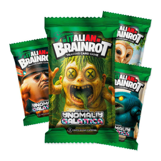 Sobre 7 Cartas coleccionables Anomalia Galactica Serie 3 Italian Brainrot