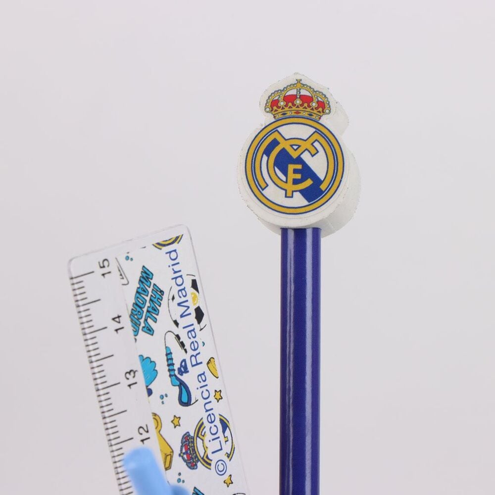 Portalapices papeleria Real Madrid - imagen 4