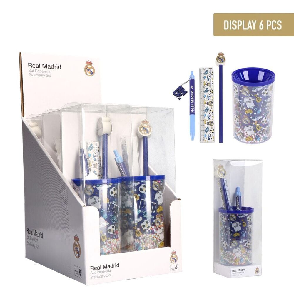 Portalapices papeleria Real Madrid - imagen 7