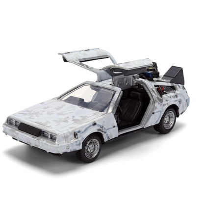 Replica Dlorean Efecto Hielo Time Machine 40th Anniversary Regreso al Futuro - imagen 2