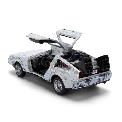 Replica Dlorean Efecto Hielo Time Machine 40th Anniversary Regreso al Futuro - imagen 4