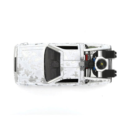 Replica Dlorean Efecto Hielo Time Machine 40th Anniversary Regreso al Futuro - imagen 5