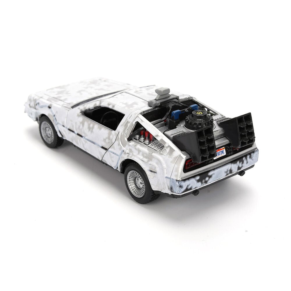 Replica Dlorean Efecto Hielo Time Machine 40th Anniversary Regreso al Futuro - imagen 6