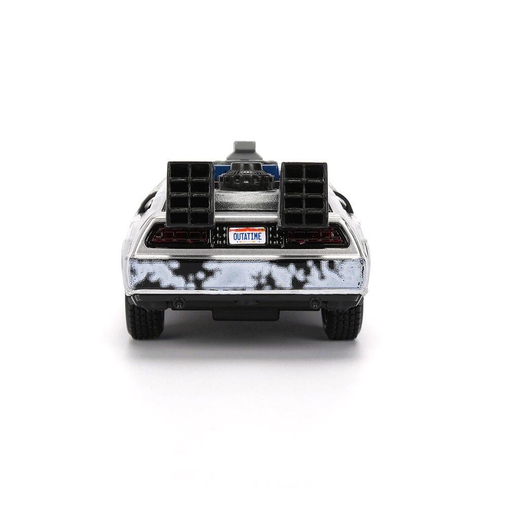 Replica Dlorean Efecto Hielo Time Machine 40th Anniversary Regreso al Futuro - imagen 7