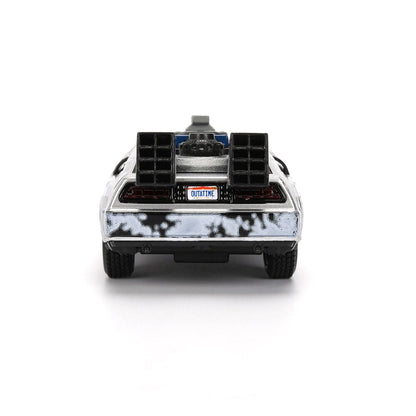 Replica Dlorean Efecto Hielo Time Machine 40th Anniversary Regreso al Futuro - imagen 7