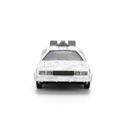 Replica Dlorean Efecto Hielo Time Machine 40th Anniversary Regreso al Futuro - imagen 8
