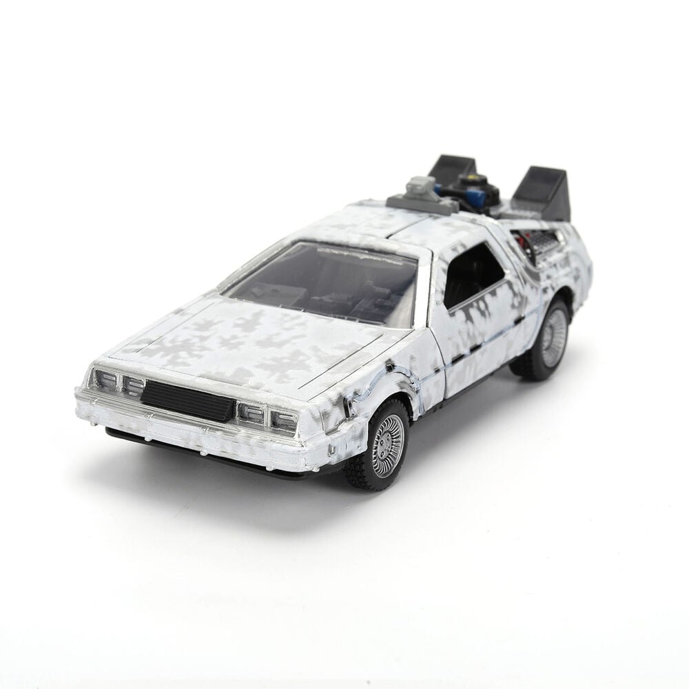 Replica Dlorean Efecto Hielo Time Machine 40th Anniversary Regreso al Futuro - imagen 9