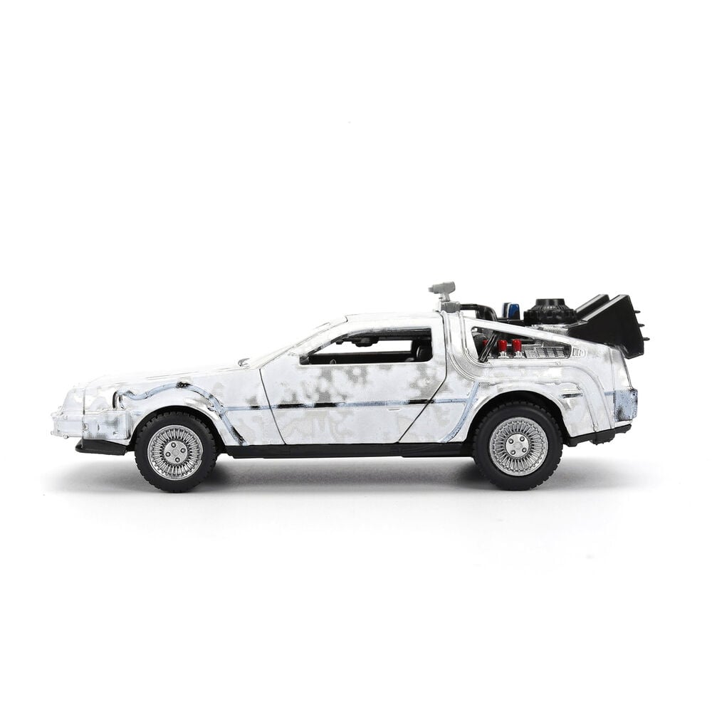 Replica Dlorean Efecto Hielo Time Machine 40th Anniversary Regreso al Futuro - imagen 10