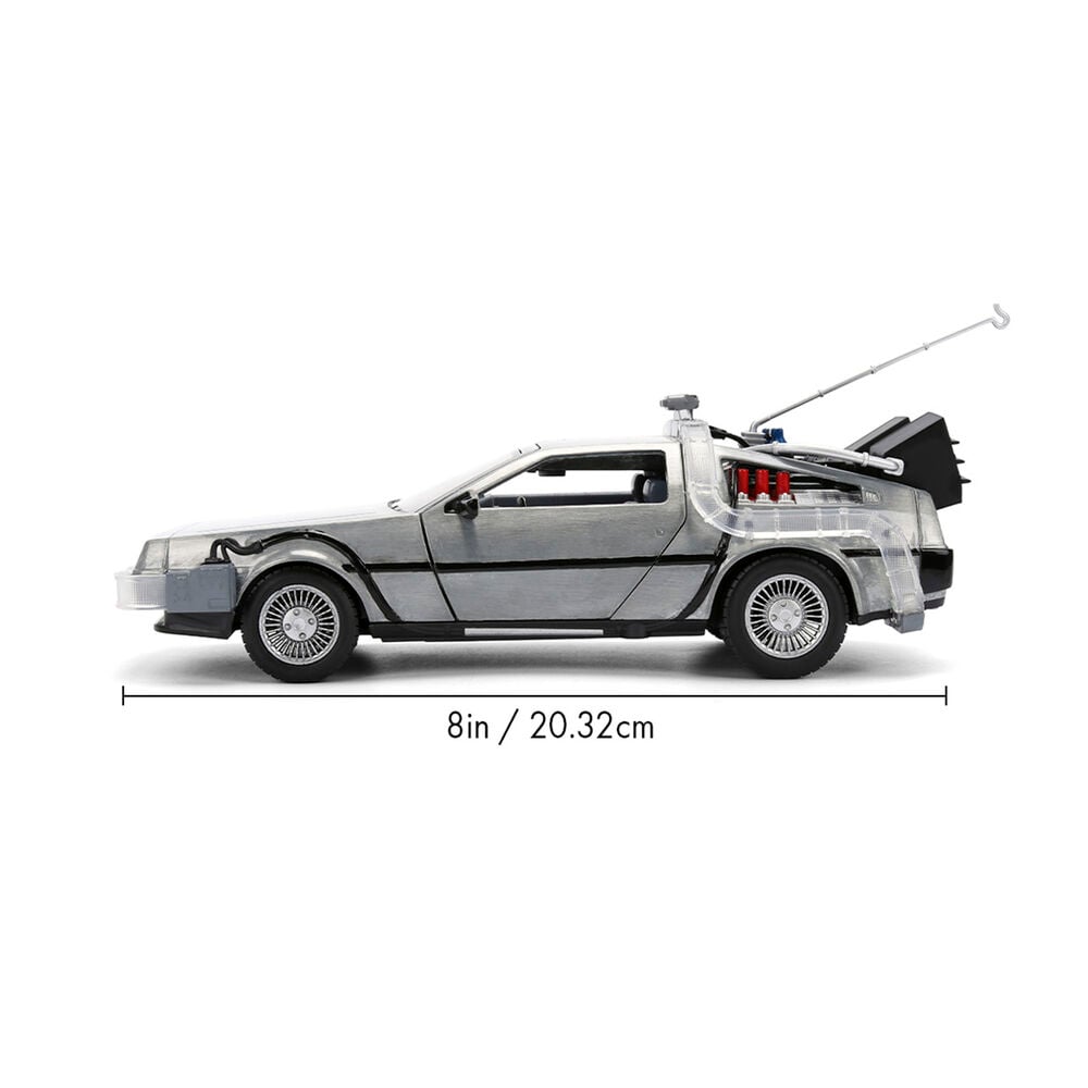 Replica DLorean Hollywood Rides Time Machine 40th Anniversary Regreso al Futuro - imagen 3