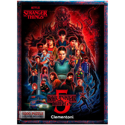 Puzzle Stranger Things 5 1000pzs - imagen 2