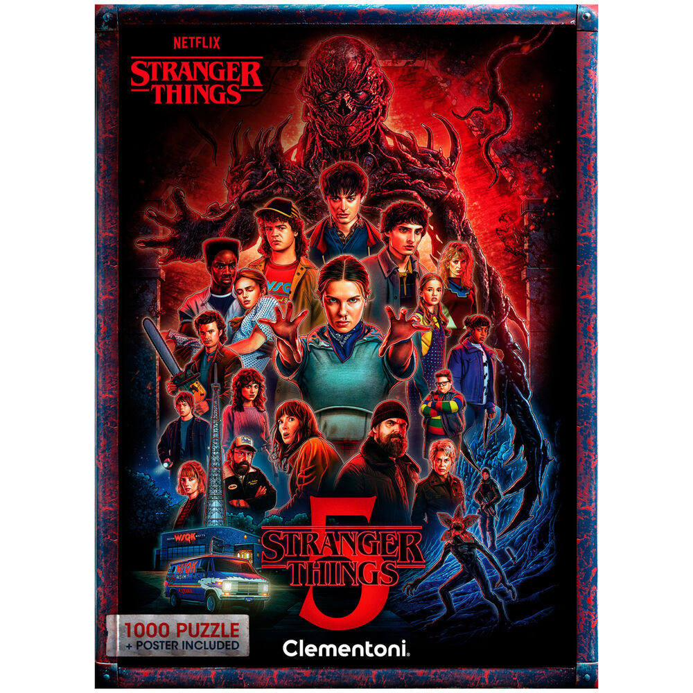 Puzzle Stranger Things 5 1000pzs
