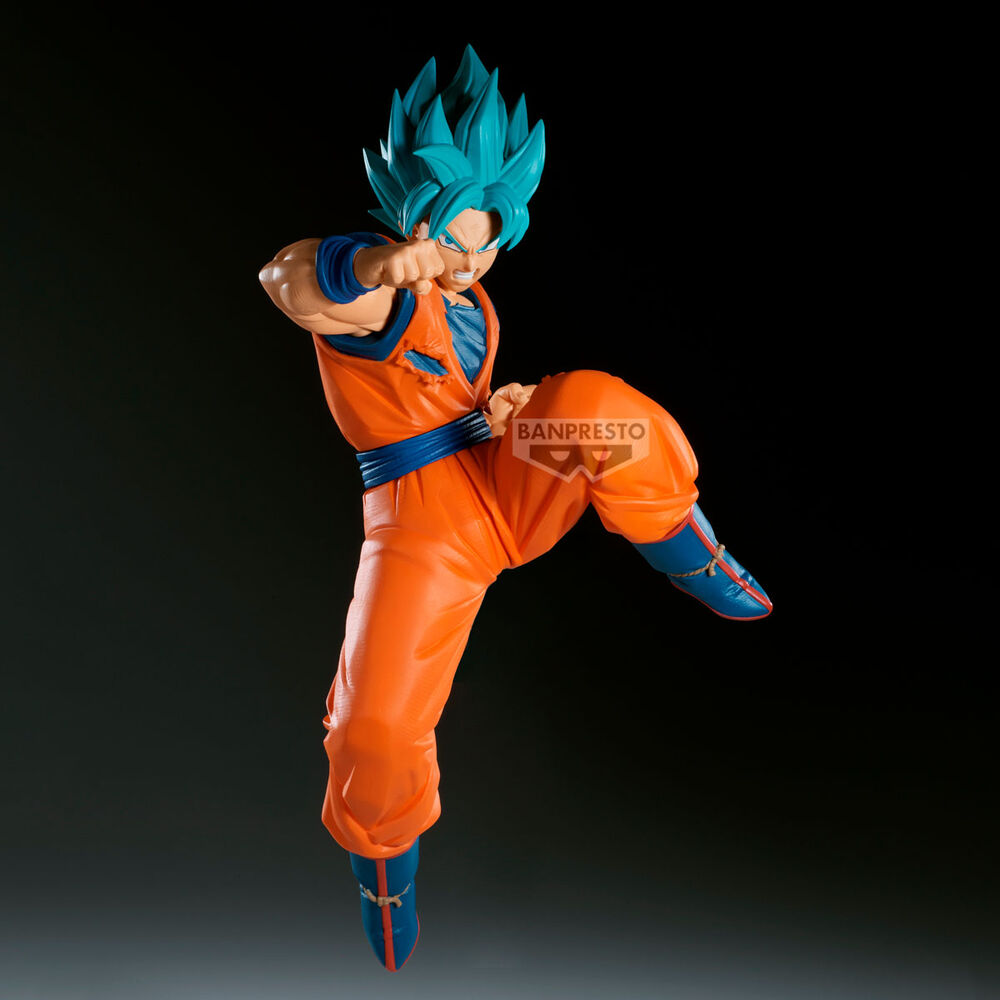 Figura Match Makers Son Goku Super Saiyan Blue Dragon Ball Super 22cm - imagen 3