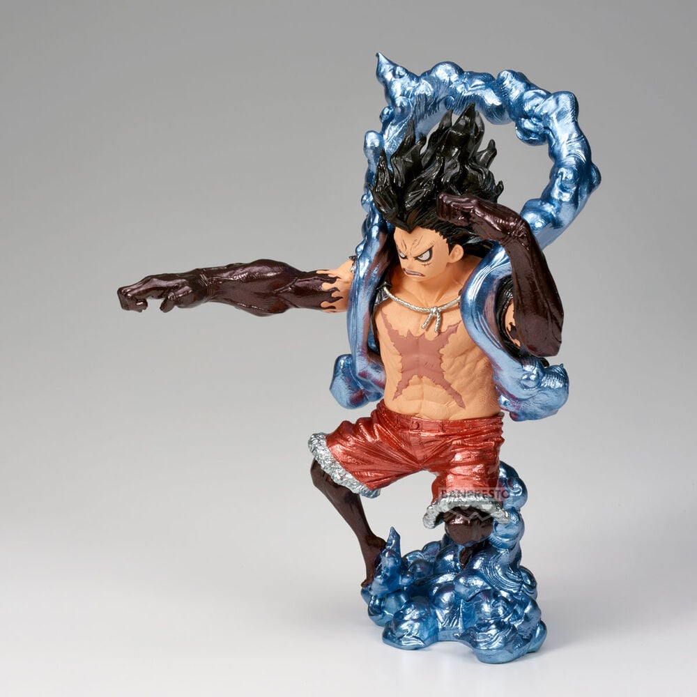 Figura Monkey D Luffy Gear 4 Snakeman King of Artist One Piece 19cm - imagen 4