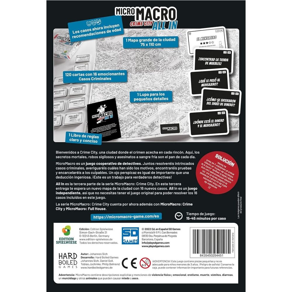 Juego Micro Macro All In español - imagen 3