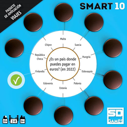 Expansion Viajes Juego Smart 10 español - imagen 2