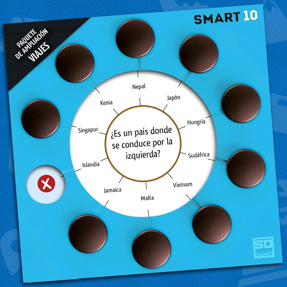 Expansion Viajes Juego Smart 10 español - imagen 5