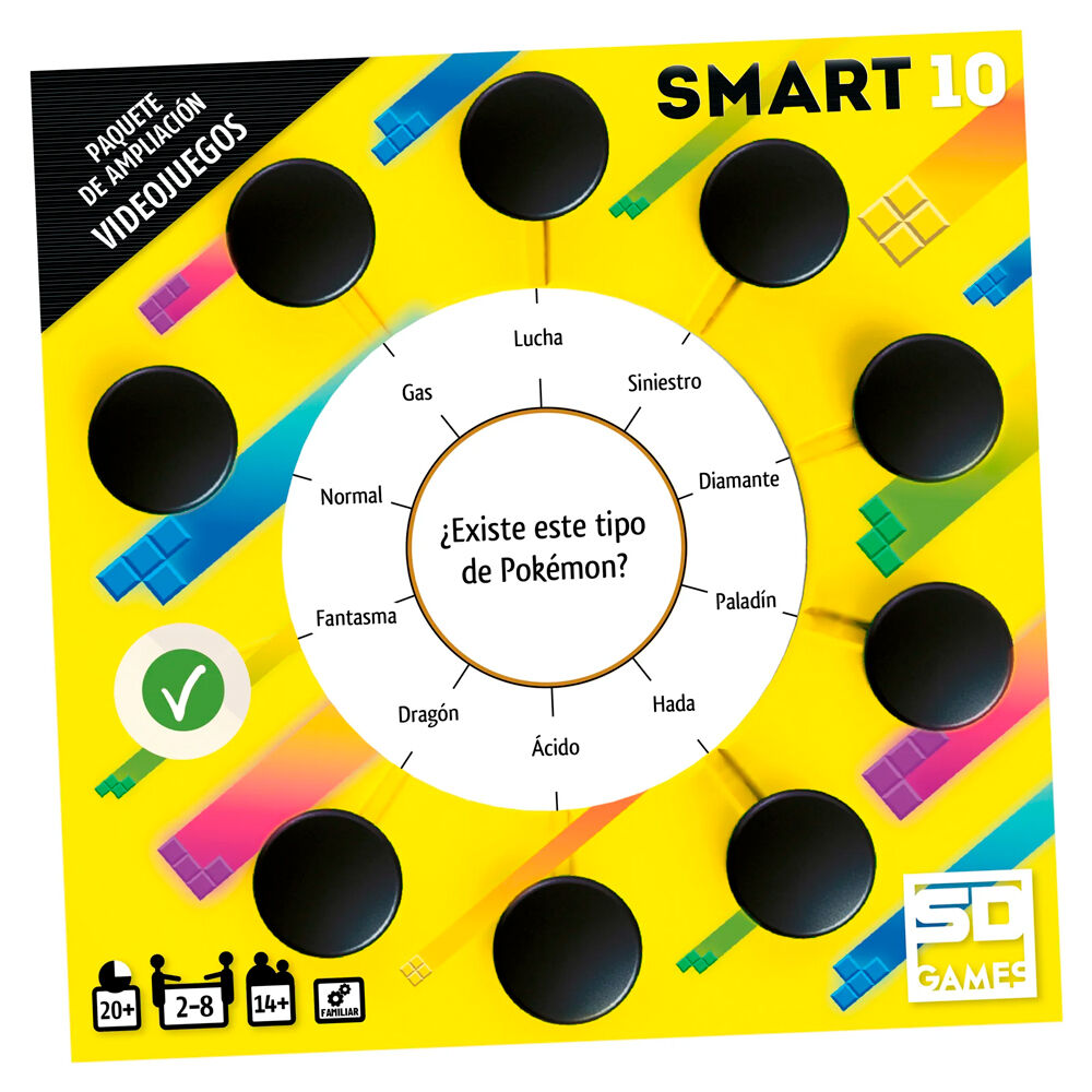 Expansion Videojuegos Juego Smart 10 español