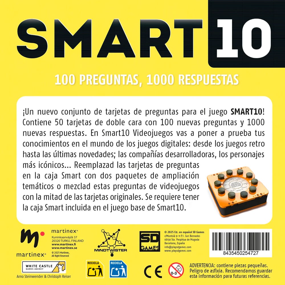 Expansion Videojuegos Juego Smart 10 español - imagen 2