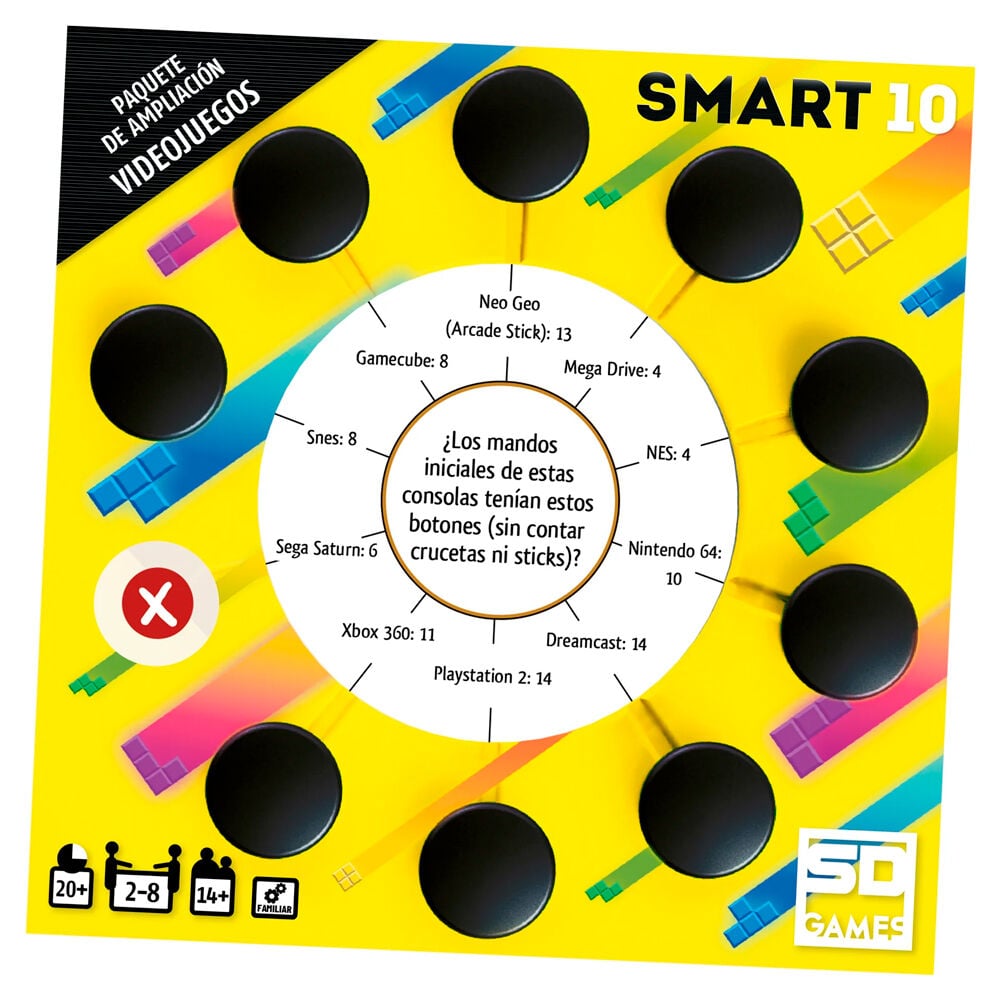 Expansion Videojuegos Juego Smart 10 español - imagen 4