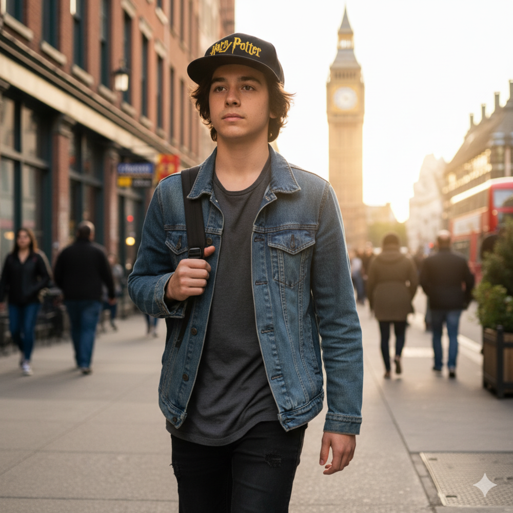 Gorra Harry Potter bordado - imagen 4