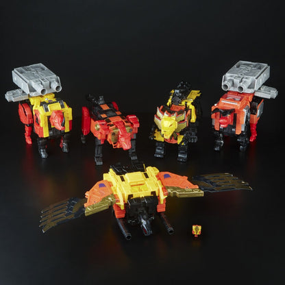 Set figuras Power of the Primes Predaking Combiner Transformers - imagen 4