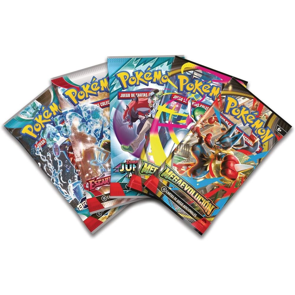 Blister cartas Mega Lucario Ex Pokemon español - imagen 2