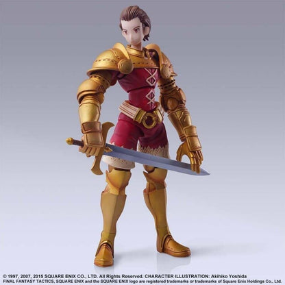 Figura Delita Heiral Final Fantasy Tactics Bring Arts 14cm - imagen 2