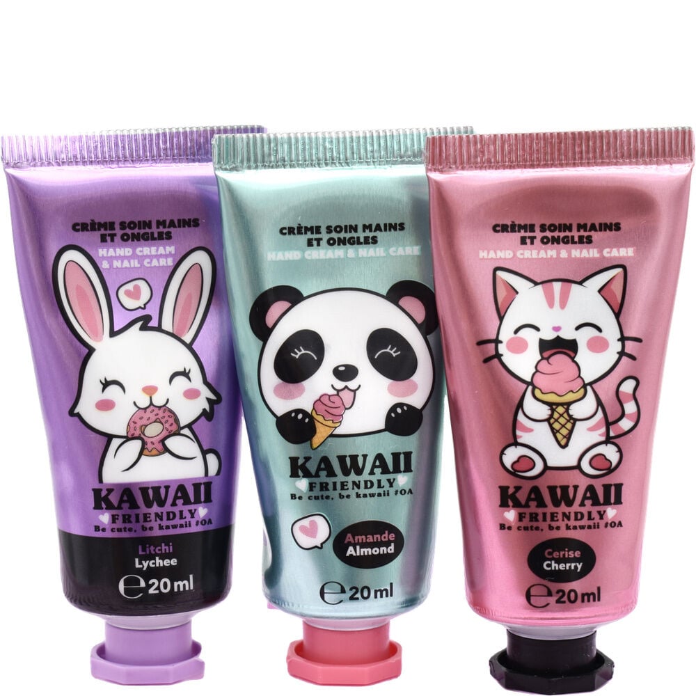 Set 3 Crema manos Kawaii 20ml - imagen 9