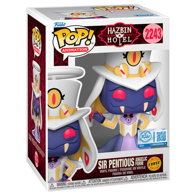 Figura POP Hazbin Hotel Sir Pentious Exclusive Chase - imagen 2