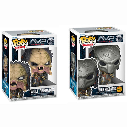 Figura POP Alien vs Predator Requiem Wolf Predator 5 + 1 Chase - imagen 5