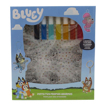 Set coloreable colgadores decorativos Bluey - imagen 2