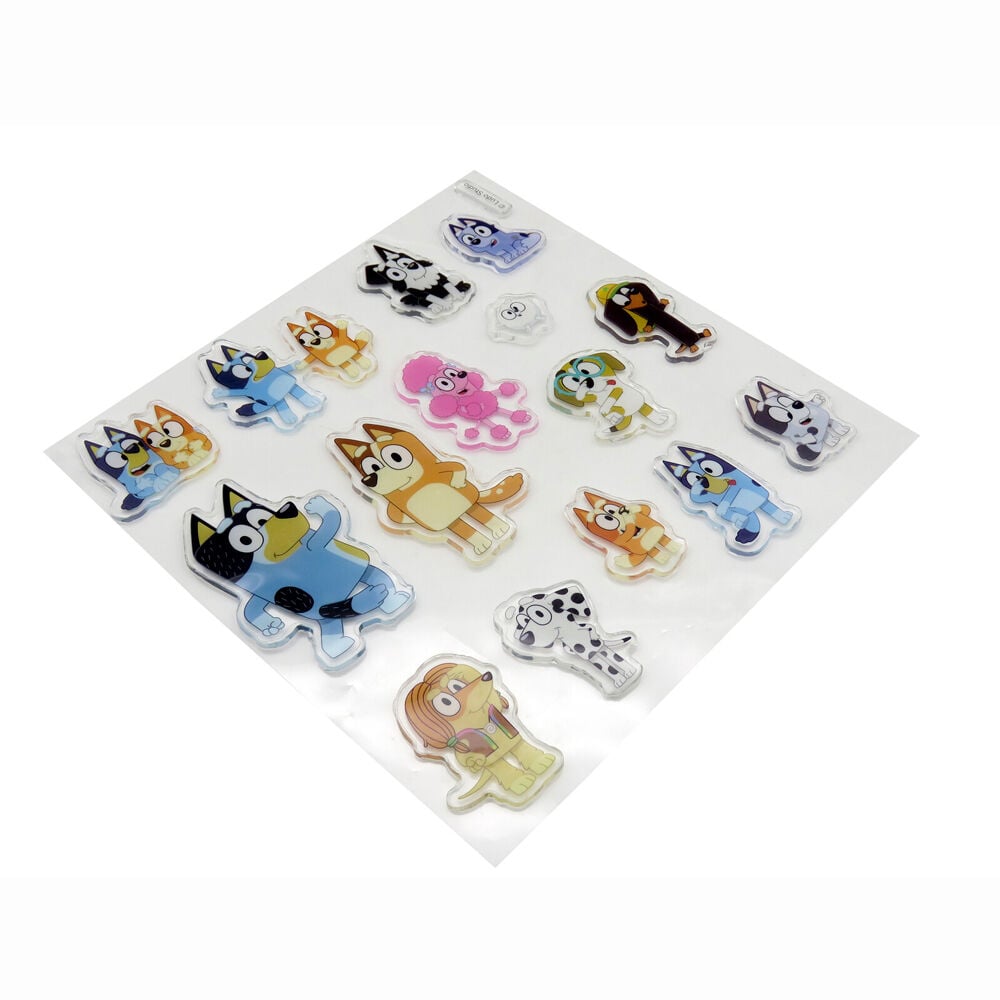 Pegatinas gel ventana Bluey - imagen 2