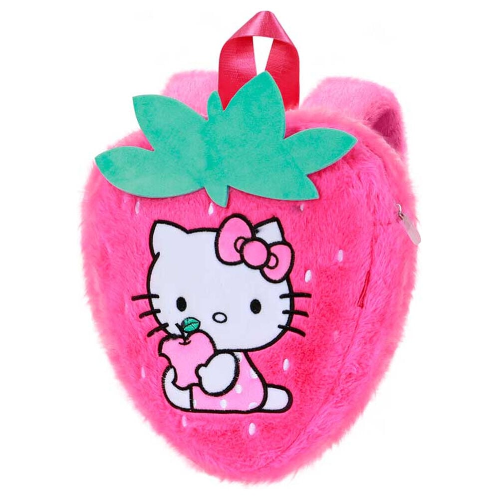 Mochila peluche Fresa Hello Kitty - FRIKIRAMA