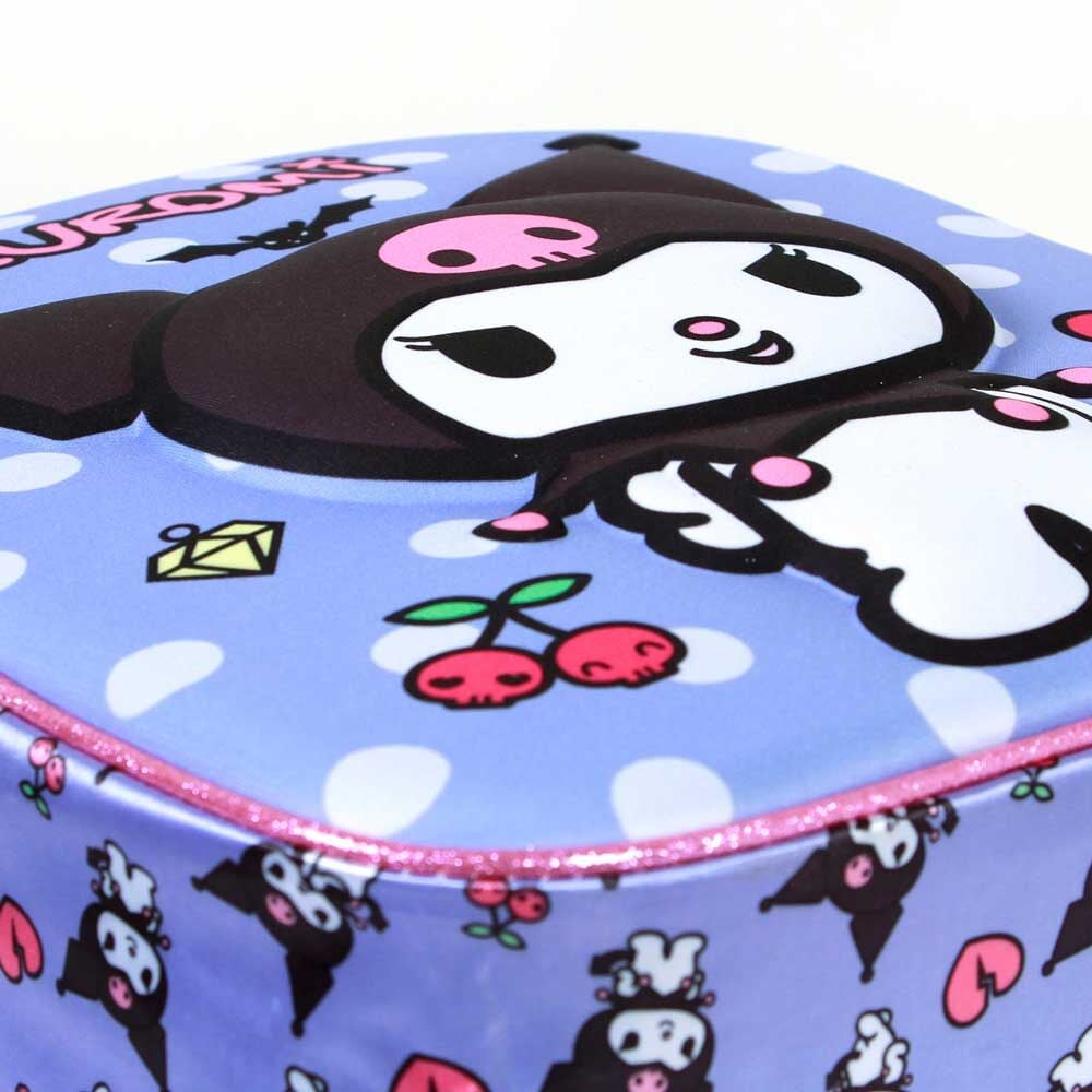 Mochila 3D Rebel Kuromi Hello Kitty and Friends 30cm - imagen 4