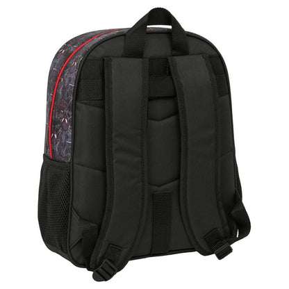 Mochila Miles Morales Spiderman Marvel 38cm adaptable - imagen 2