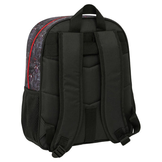 Mochila Miles Morales Spiderman Marvel 38cm adaptable - imagen 2