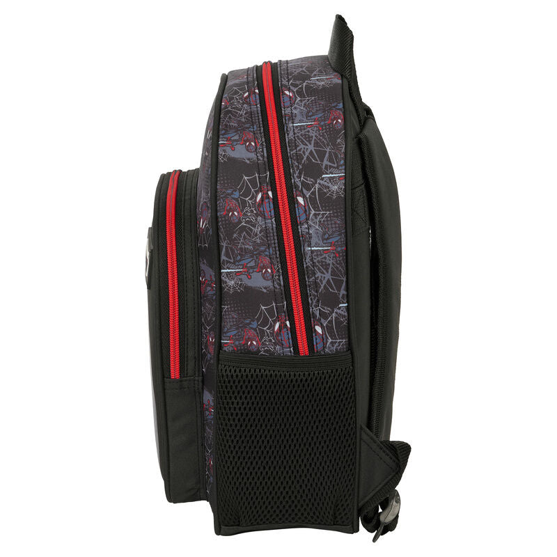 Mochila Miles Morales Spiderman Marvel 33cm adaptable - imagen 3