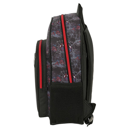 Mochila Miles Morales Spiderman Marvel 33cm adaptable - imagen 3