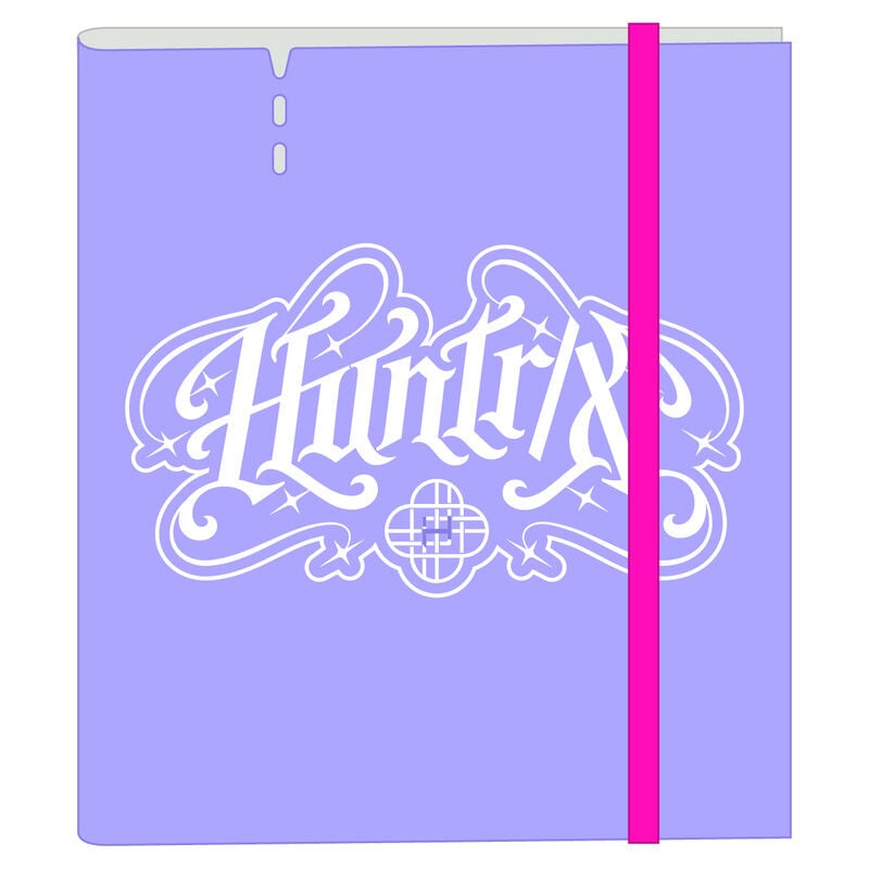 Carpeta Kpop Demon Hunters 4 anillas